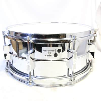 Sonor D-456 Performer 14x6.5" 8-Lug Steel Snare Drum 1984 - 1994