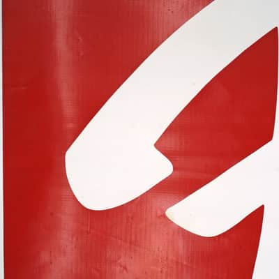 Fender Dealer Banner 1990's - Red Vinyl image 4