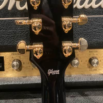 Gibson 2024 Lefty Les Paul Custom Custom shop Left Handed 2024 - Black image 5