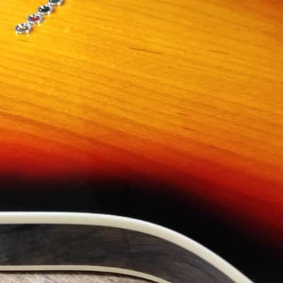MyDream Partcaster Custom Built - Thinline Sunburst Freeway Charlie Christian image 10