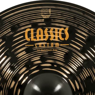MEINL CC22DACR Classics Custom Dark Crash-Ride 22 Zoll Becken image 6