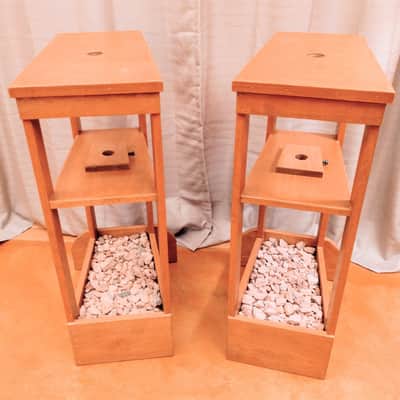 Kozlowski Studio Monitor Stands (Speakers not incl.) 2006 - Solid Wood / Medium Brown image 3