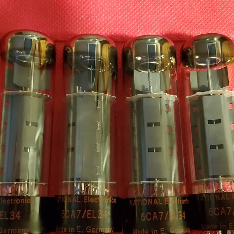 Tubes El34 Quad Rft/Siemens/Telefunken/National 1970,s? image 1