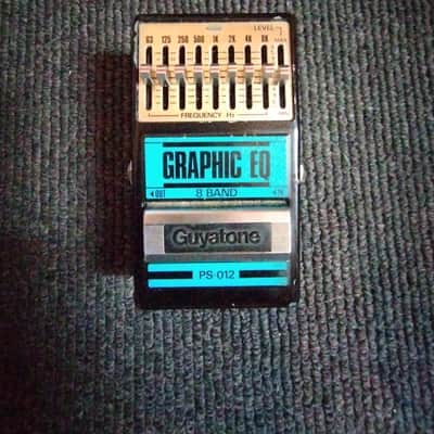 Guyatone PS-012 8 band Graphic Equaliser 1980s - Black/Blue image 2