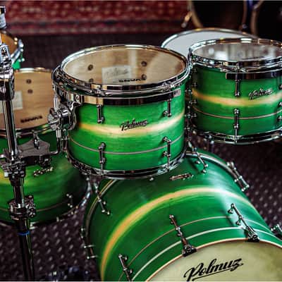 Polmuz Maple Model 1 - 22/10/12/14/16/14SD - Inlayed Artist Green to natural Fade image 10
