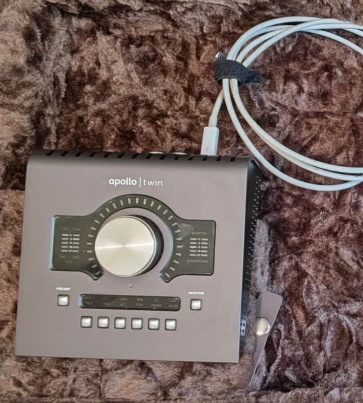 Universal Audio Apollo Twin SOLO MKII Thunderbolt Audio Interface 2010s - Dark Grey image 1