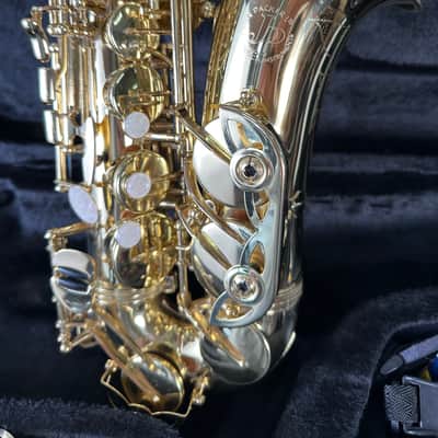 John Packer JP041 Eb Alto Saxophone with Selmer S80 C* Mouthpiece and Rovner Ligature image 3