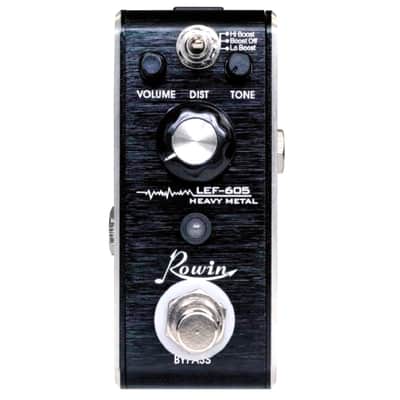 Rowin LEF-605 Metal Distortion Classic 80’s Hiwatt type British DISTORTION Bypass 600 Series Their NiceStuff image 1