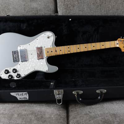 Fender Telecaster Deluxe Original Vintage '1975 - Silver, Maple image 2