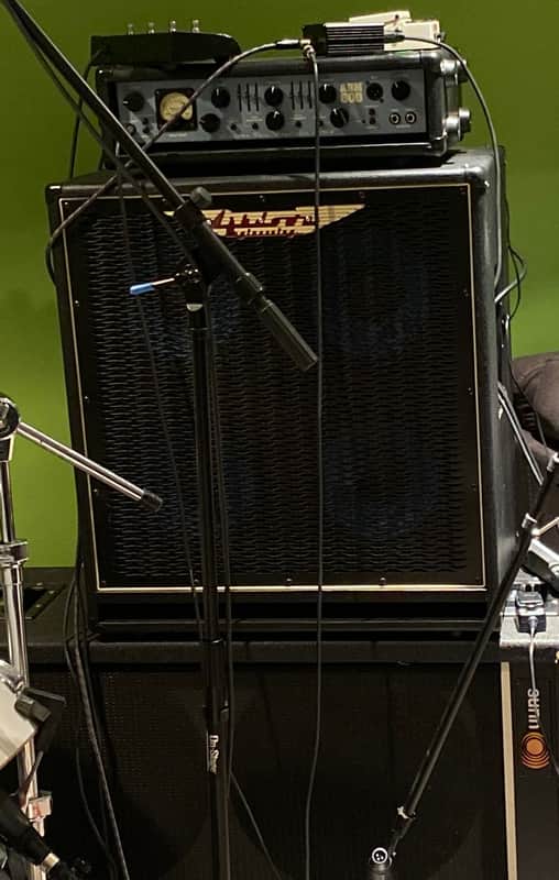 Ashdown ABM 410H UK Foundation 650W 4x10 Bass Cab 2010s - Black image 1
