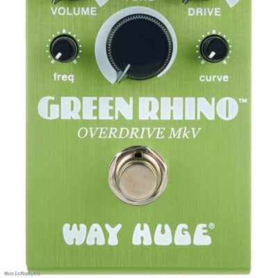 WAY HUGE WM22 GREEN RHINO MKV Overdrive Guitar Effect Pedal image 1
