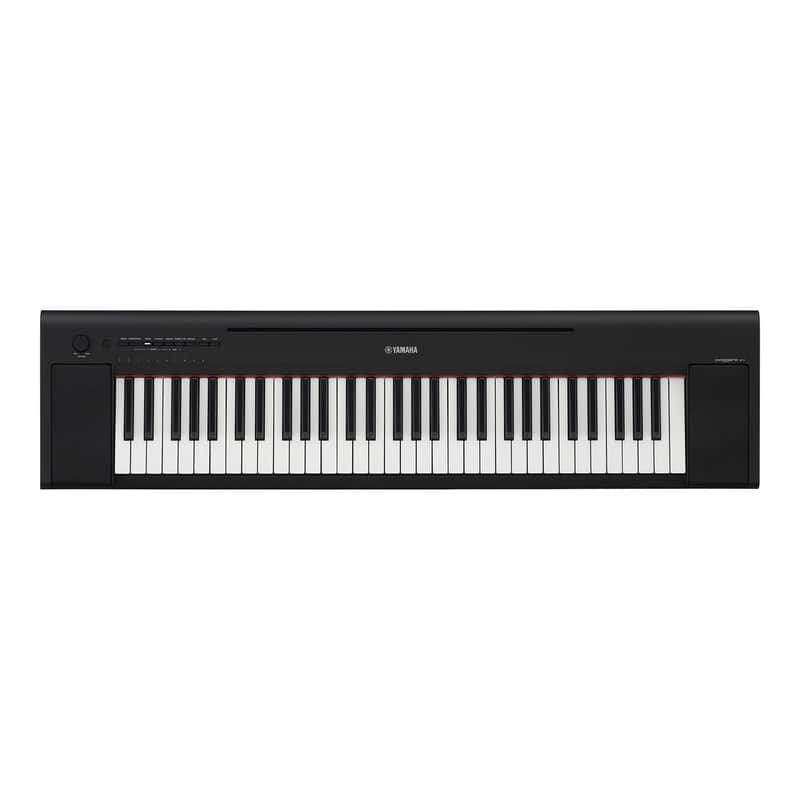 Yamaha NP-15 61-Key Piaggero Ultra-Portable Digital Piano, Black image 1
