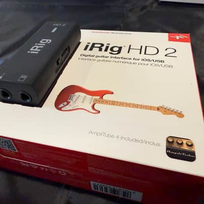 IK Multimedia iRig HD 2 Mobile USB Guitar Interface 2010s - Black image 2