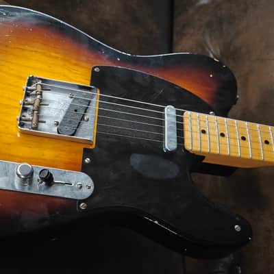 Fender Telecaster 1952 Custom Shop Journeyman Relic Limited Edition 2016 Sunburst image 8