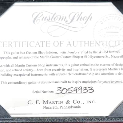 Martin Custom Shop 000-28 Style - 1 11/16" #59933 (Empire Music Spec) image 12