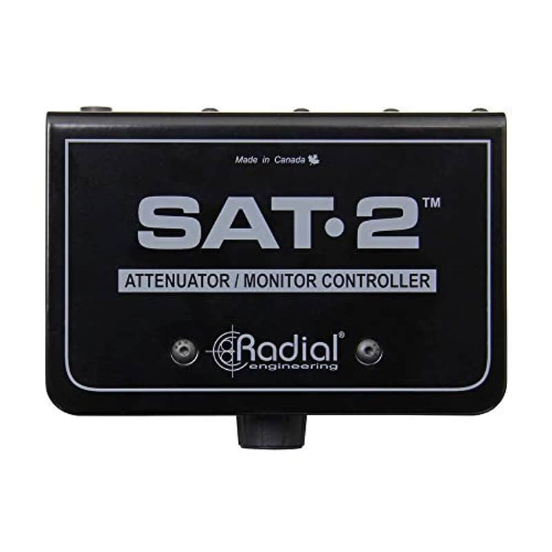 Radial SAT-2 Stereo Audio Attenuator Monitor Controller image 1