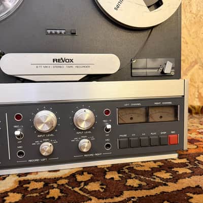 Vintage Revox B77 MKII Stereo Reel to Reel Tape Recorder Original & Serviced image 3