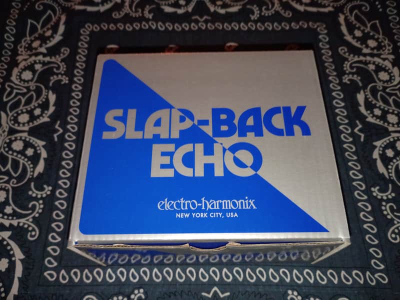 Electro-Harmonix Slap-Back Echo Reissue 2023 - Present - Silver / Blue