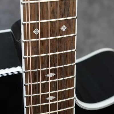 Takamine GD-38CE 12-String Acoustic Electric Guitar Black Finish - W/Setup & Bag image 6