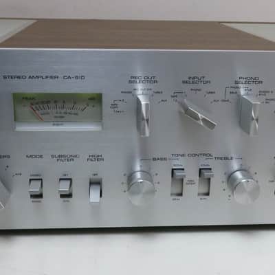 YAMAHA CA-810 INTEGRATED STEREO AMPLIFIER SERVICED RECAPPED LED's + BOX MINT image 3