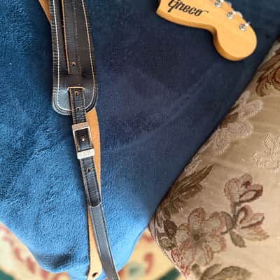 Vintage 1974 Greco SE-500B Stratocaster Black - Untouched Matsumoku MIJ - 100% Original w/ 1973 Maxon Pickups, Original Hardcase, 70s Fender Strap & Coiled Cable image 14