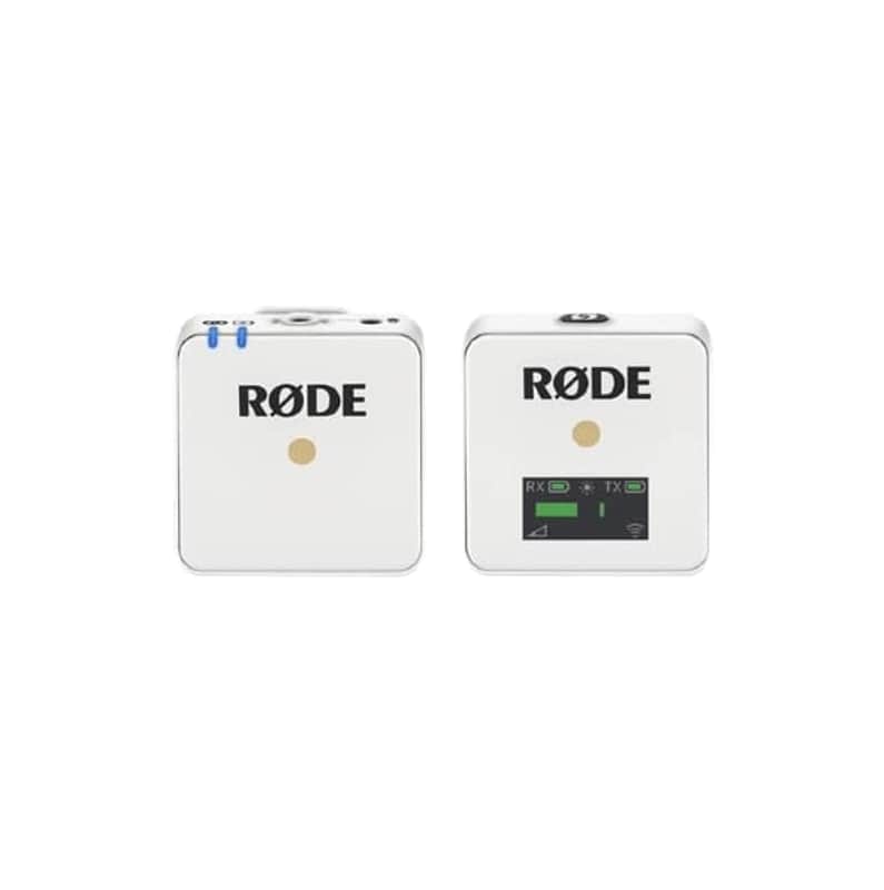 Rode WIRELESS GO Compact Wireless Microphone System (White) image 1