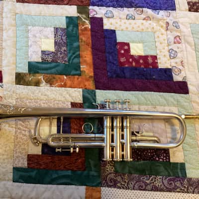 Bach 190S37 Stradivarius Series 50th Anniversary Bb Trumpet 2010s - Silver-Plated image 2
