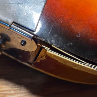 Tele-Star Hollowbody Bass and Amp 1960s Japan image 9