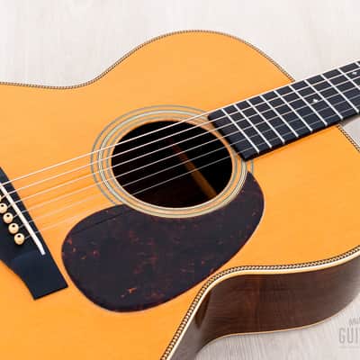 1943 Martin 000-28 Herringbone Wartime Acoustic Guitar, One Family-Owned w/ Case image 7