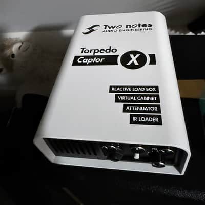 Two Notes Torpedo Captor X 8ohm Stereo Reactive Load Box / Attenuator 2020 - White image 1
