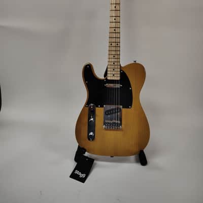 Squier Affinity Series Telecaster Left-Handed with Top-Loader Bridge 2012 - 2021 - Butterscotch Blonde image 3