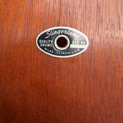 ULTRA RARE Slingerland 32” BASS DRUM 1970 - 1972 - Natural VERY GOOD BOOM BOOM! image 2