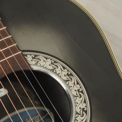 Used Celebrity CC11 Laminate Top Acoustic Guitar Silver Burst image 2