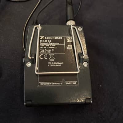 Sennheiser EW 100 G4 Wireless Headset Microphone System – A1 (470–516 MHz) – RF Tested image 3