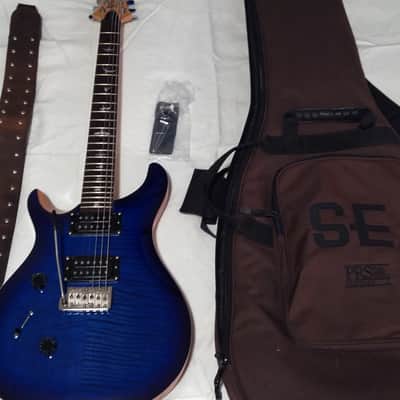 PRS SE Custom 24-08 Left-Handed 2023 - Present - Faded Blue image 1