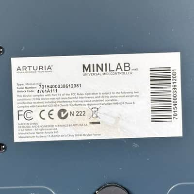 Arturia Minilab MkII Portable MIDI Keyboard Controller image 4