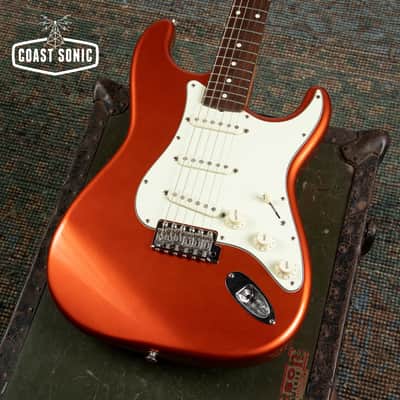2017 Fender Traditional 60s Stratocaster Made in Japan Rare Candy Tangerine image 7
