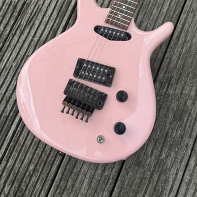 Hamer SSII Steve Stevens Signature Model USA 1987 - Bubblegum Pink - Set-neck ★Player grade★ image 4