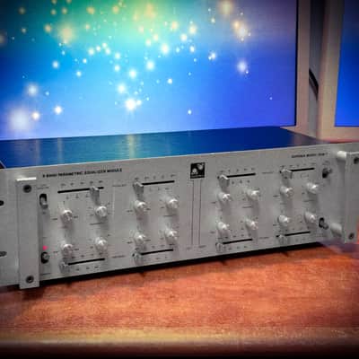 Superex  GEM-7 💥RARE💥 Vintage Stereo Parametric Frequency Equalizer image 5