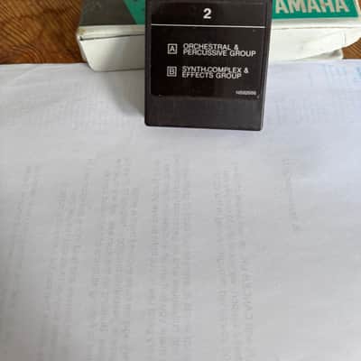 Yamaha DX7 Data ROM Cartridge