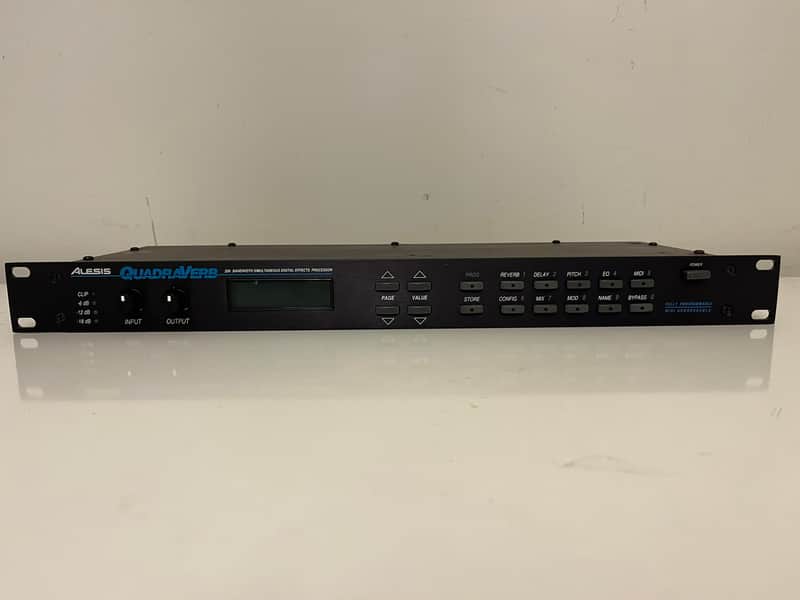 Vintage Alesis Quadraverb Digital Effects Rack Processer Unit image 1
