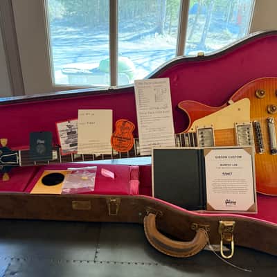 Gibson Custom Shop Made 2 Measure Murphy Lab '59 Les Paul Standard Murphy Painted Ultra Heavy Aged 2020s - Sunburst image 23