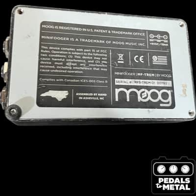 Moog Minifooger MF Trem 2010s - Black - X17534 image 5
