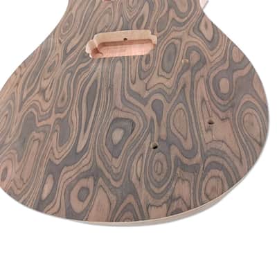 PRS Style Electric Guitar HH Body Flame Maple, Mahogany image 10