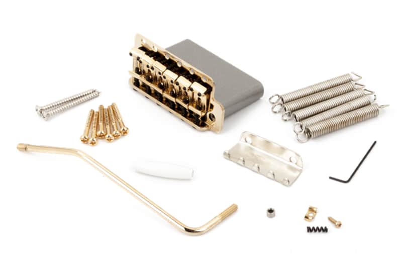 Fender 6-Saddle American Vintage Series Stratocaster Tremolo Assembly (Gold)
