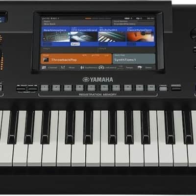 Yamaha Genos2 76-Key Arranger Workstation Keyboard, Black image 2