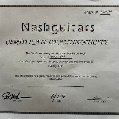 Nash Reliced Les Paul AFD Conversion image 12