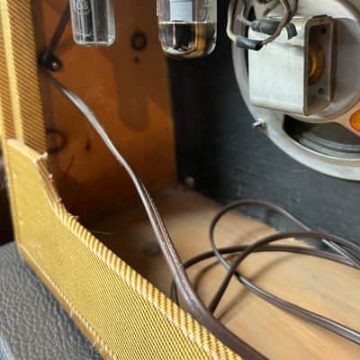 1962 Fender Harvard 6G10  Narrow-Panel Tweed Amp “Super Princeton” image 8