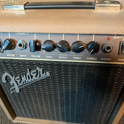 Fender Acoustasonic 15 1x6" 15w Acoustic Guitar Amplifier (2014) image 2