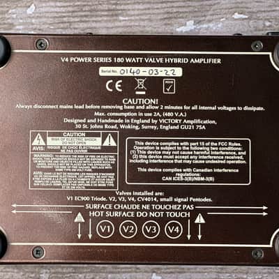 Victory Amps V4 The Copper 2-Channel 180-Watt Hybrid Guitar Amp Pedal 2022 - Present - Brown Copper image 2
